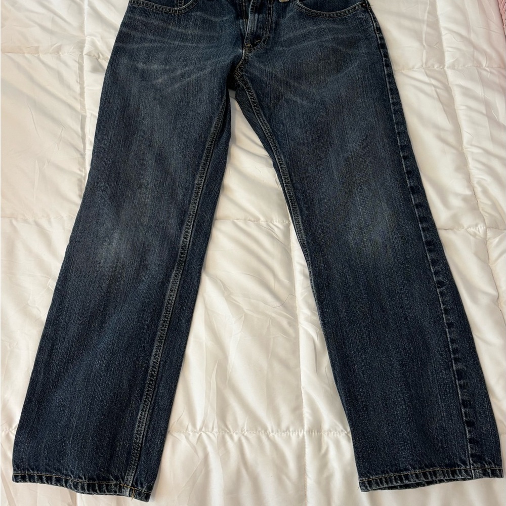 Levi's Blue Relaxed Jeans with Natural Fading